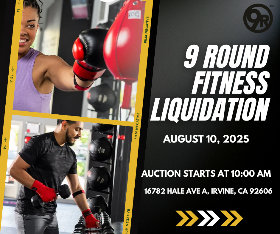 fitness studio liquidation