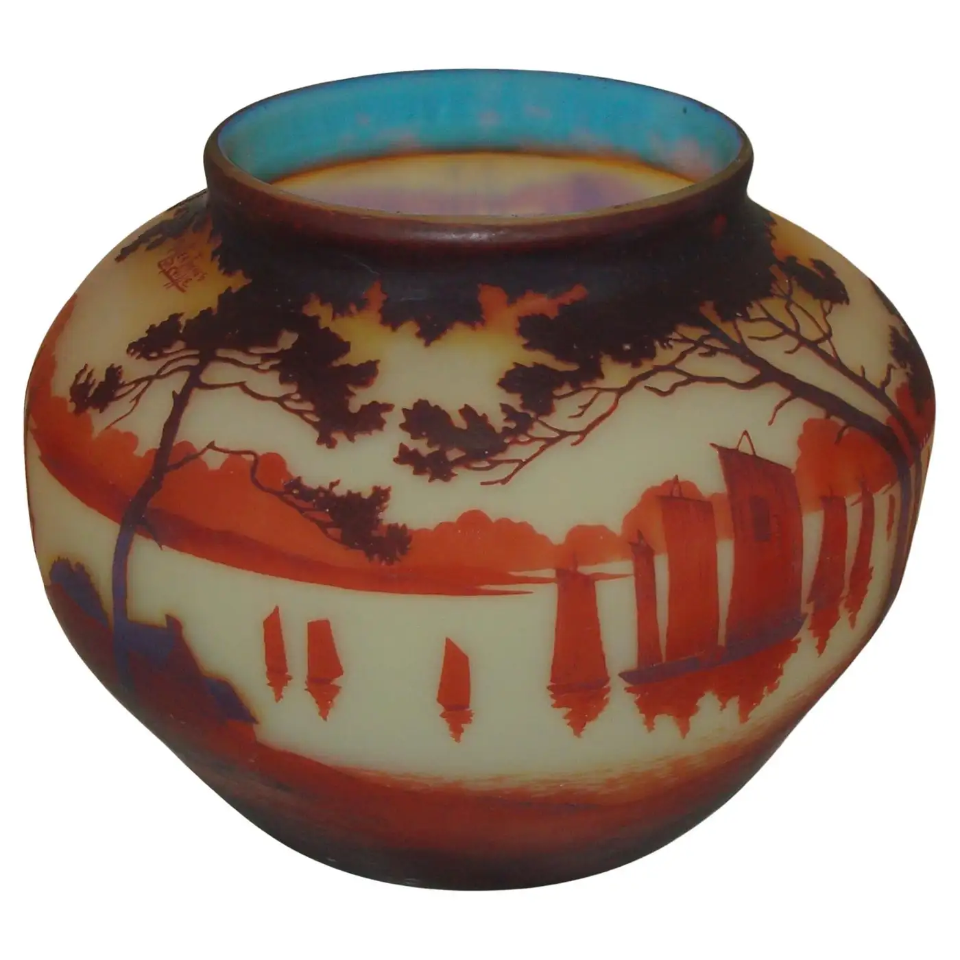 Muller Freres Luneville art glass