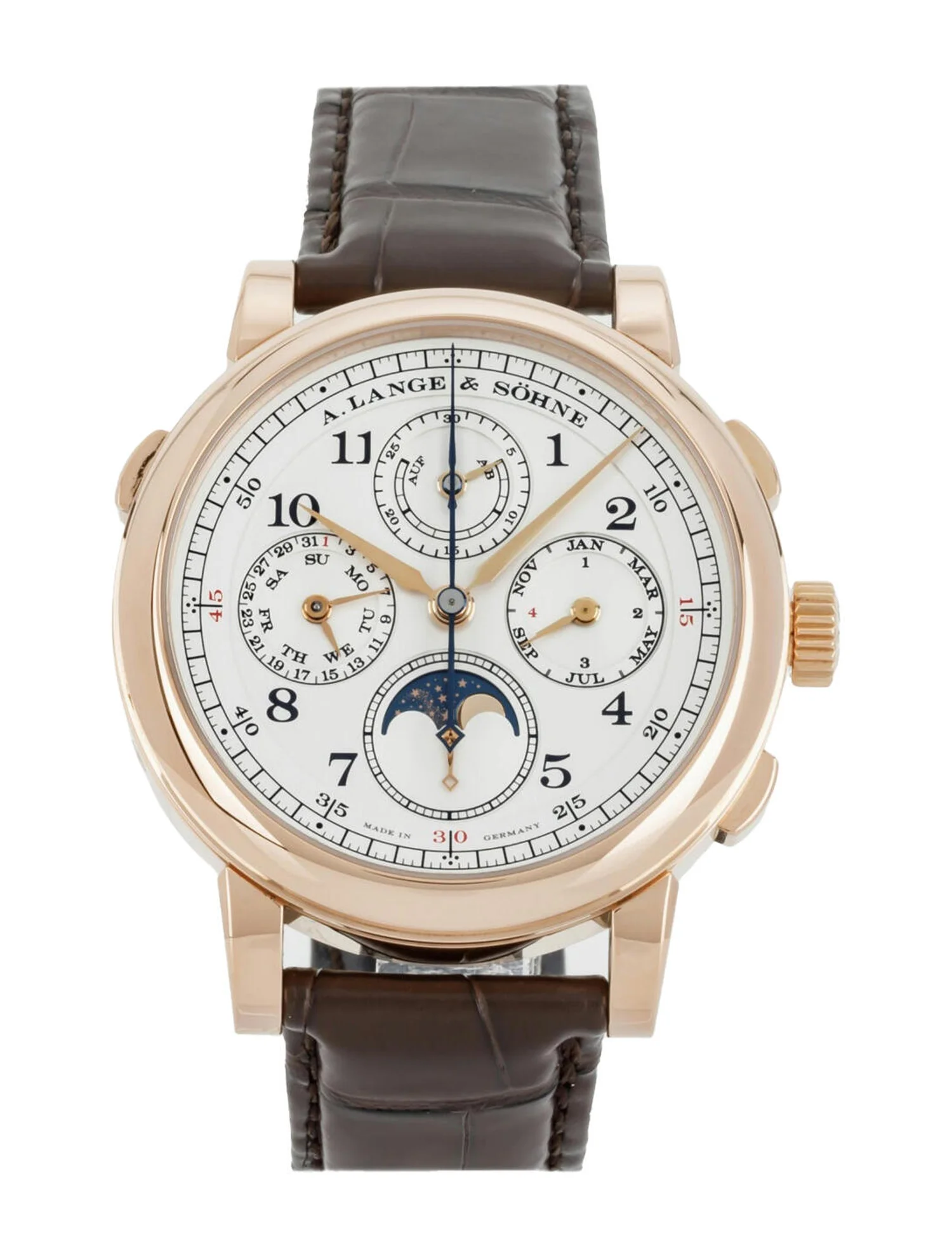 Rattrapante Perpetual Calendar Watch